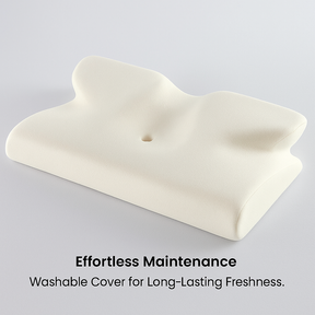 Relief Pillow: neck relief, total comfort, and real, restful sleep.